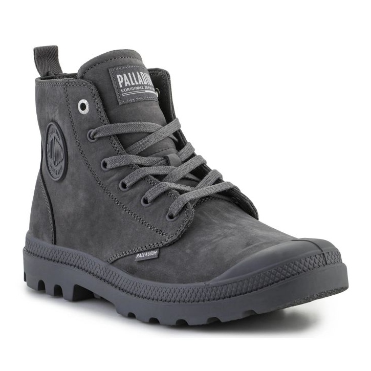Boty Palladium Pampa Hi Zip Nbk 06440-028-M šedá