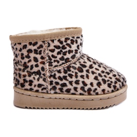 Dětské zateplené sněhule Beige Gooby béžový