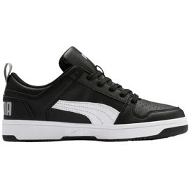 Dětské boty Puma Rebound Layup Lo Sl černé 370490 02 černý