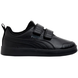 Dětské boty Puma Courtflex v2 V Ps černé 371543 06 černý