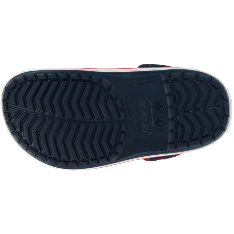 Crocs Kids Crocband Clog dětské dřeváky tmavě modrá a červená 207006 485