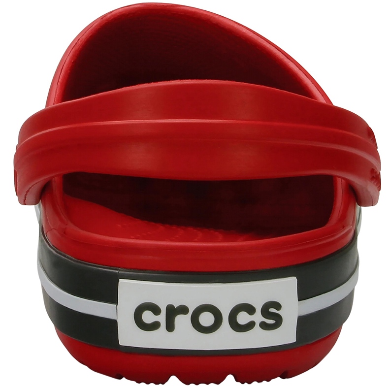 Crocs Kids Crocband Clog dětské dřeváky červeno-šedé 207006 6IB červené