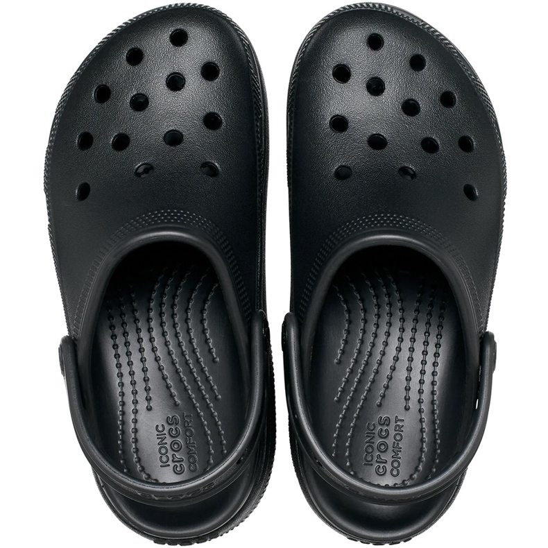 Crocs Cutie Clog Kids černé dřeváky 207708 001 černá