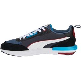Puma R22 Večerní boty černo-námořnická 383462 10 černý