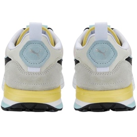 Boty Puma R22 šedo-černé 383462 17 černý