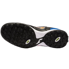 Fotbalové boty Joma Top Flex 2201 Turf černo-modré TOPW2201TF černý černý