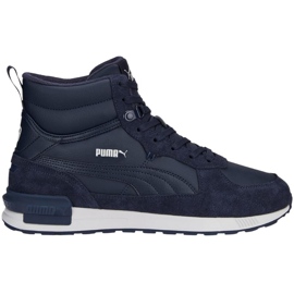 Dámské boty Puma Graviton Mid Parisian navy blue 383204 05 modrý Dámské boty Puma Graviton Mid Parisian navy blue 383204 05 modrý