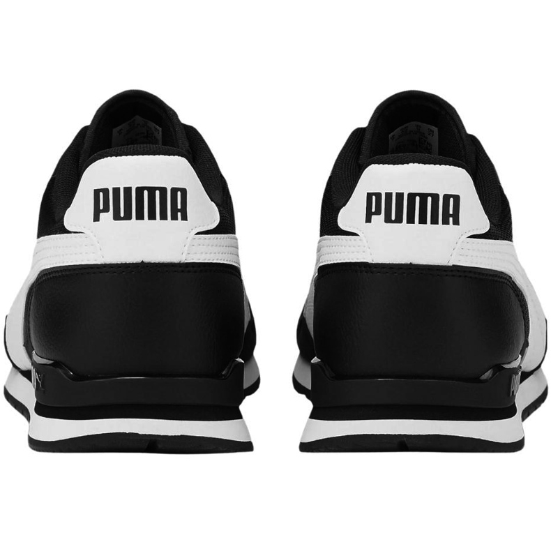 Síťované pánské boty Puma St Runner v3 černé 384640 01 černá