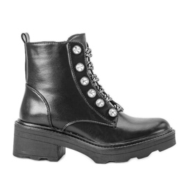 Černě zdobené dělnice Crys černý