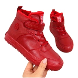 Zateplené boty Big Star GG374042 INT1435C červený