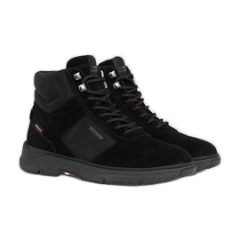 Boty Tommy Hilfiger Core W Mix Cordura Hybrid Boot M FM0FM04807BDS černý
