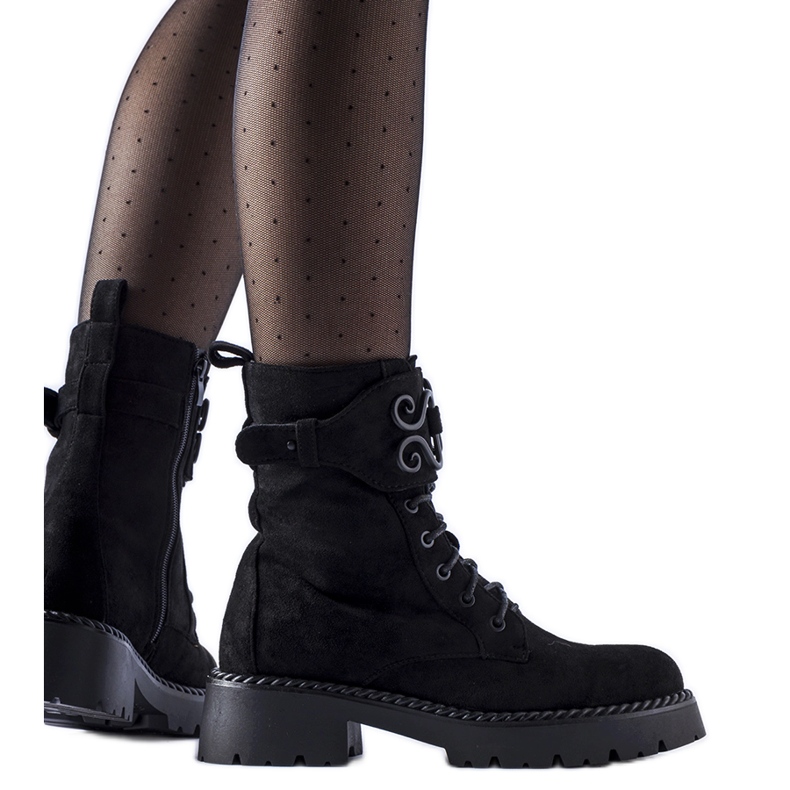 Černé dekorativní eko-zmsz pracovníci Castore černá