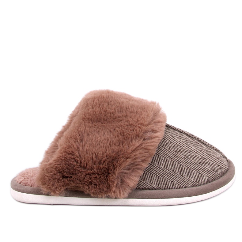 Pánské pantofle s rybí kostí Gregory Mocca béžový