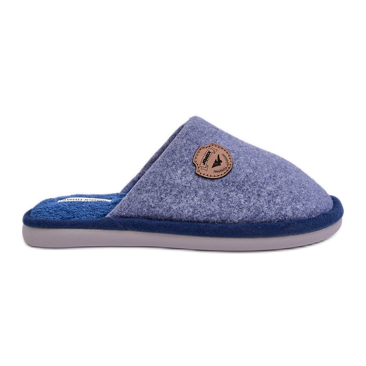 Pánské klasické modré pantofle Makis modrý