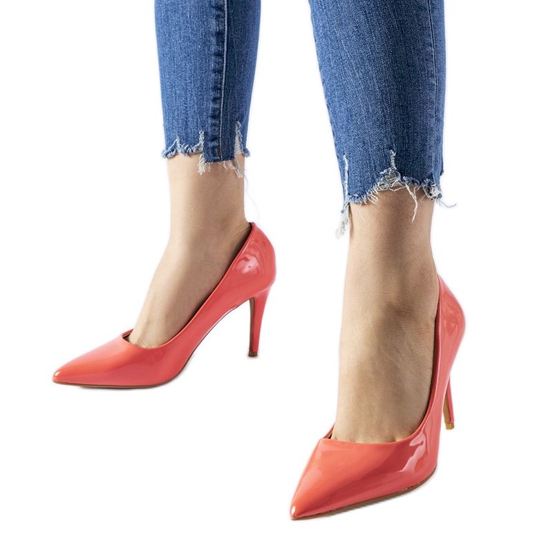 Růžové špičaté vysoké podpatky Arate růžový Růžové špičaté vysoké podpatky Arate růžový