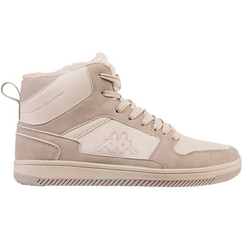 Kožešinové boty Kappa Lineup 243374 4341 béžový