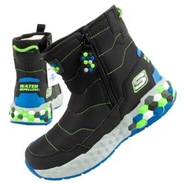 Sněhule Skechers Jr 402216L/BBLM černý