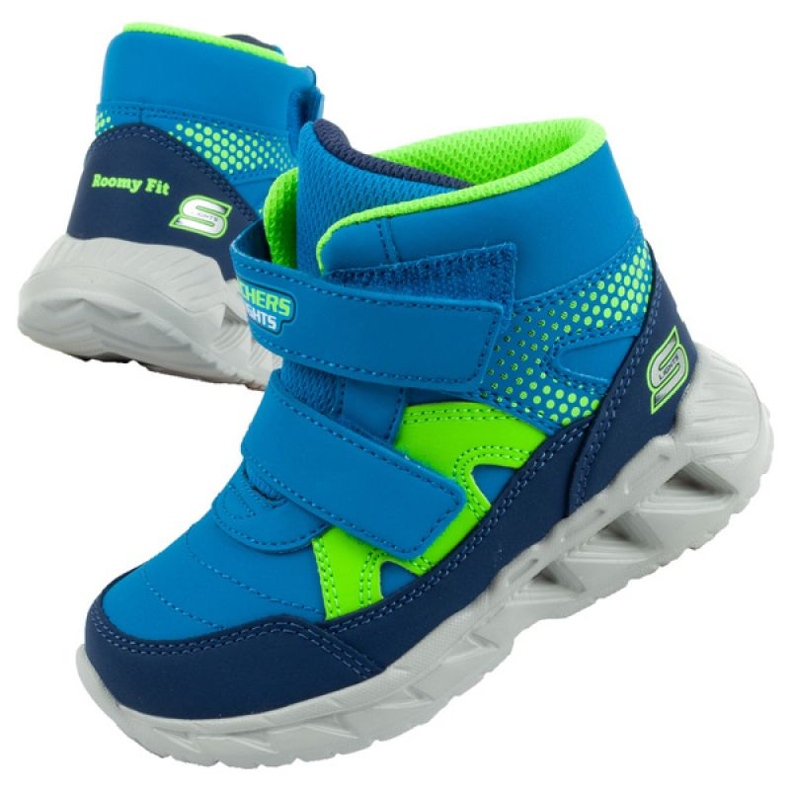 Led boty Skechers 401507N/NVLM modrý