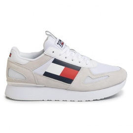 Tommy Hilfiger Boty Tommy Jeans Runner M EM0EM00410-YBS bílý
