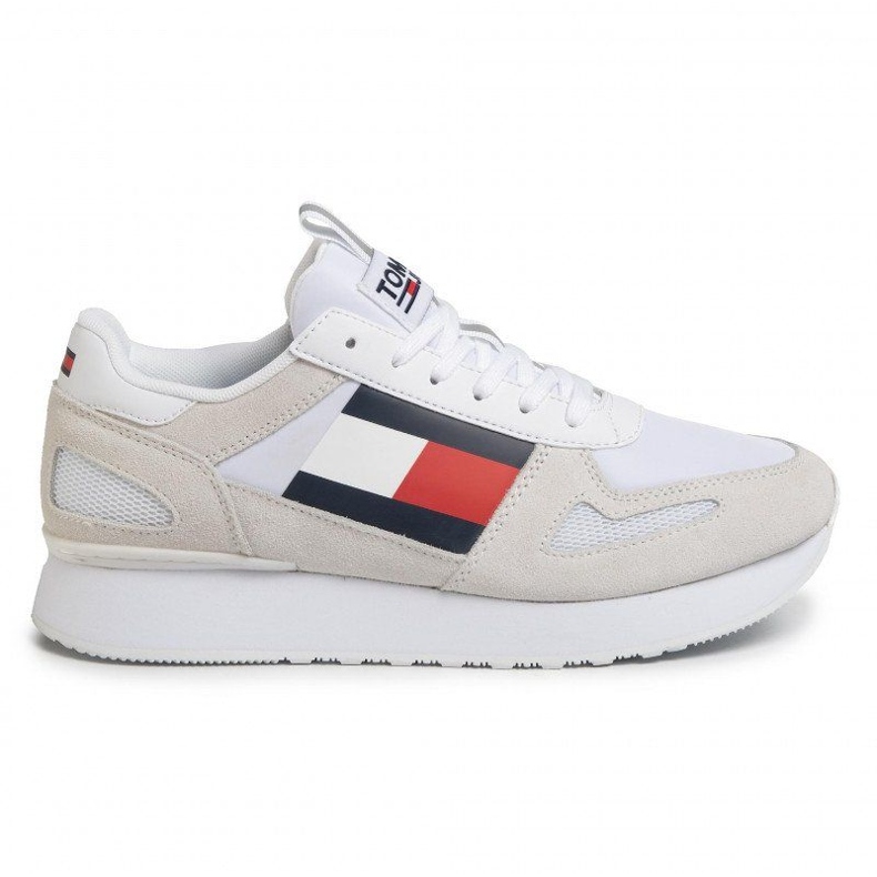 Tommy Hilfiger Boty Tommy Jeans Runner M EM0EM00410-YBS bílý