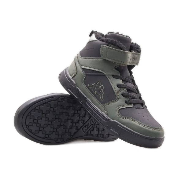 Boty Kappa Lineup Fur K Jr 261071K-3111 zelená