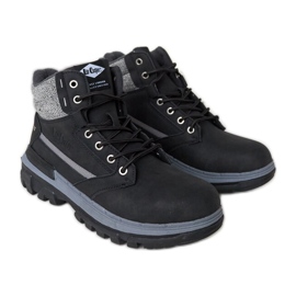 Černé vysoké boty Lee Cooper LCJ-22-01-1374L černý