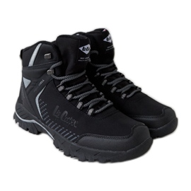 Lee Cooper Černé zateplené pánské kozačky LCJ-22-01-1399M Black černý