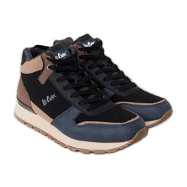Lee Cooper Modré a hnědé tenisky LCJ-23-31-3065M modrý