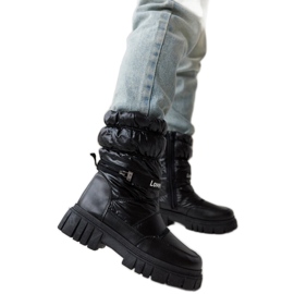 Černé zateplené dámské sněhule Pulliam černý