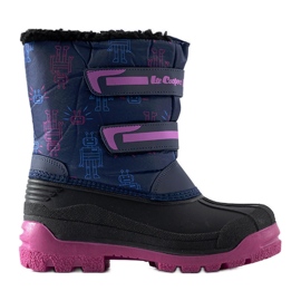 Námořnické modré sněhule Lee Cooper LCJ-23-44-2007K modrý
