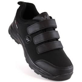 Trekové boty Vanhorn W WOL168 na suchý zip, černé černý