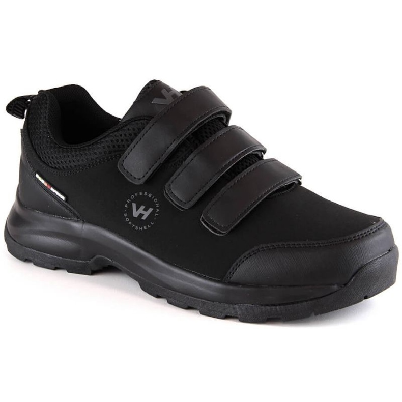 Trekové boty Vanhorn W WOL168 na suchý zip, černé černá