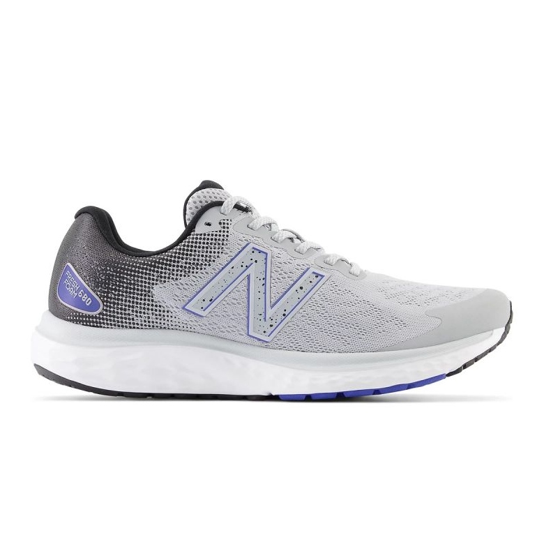 Boty New Balance Fresh Foam M M680WN7 šedá Boty New Balance Fresh Foam M M680WN7 šedá