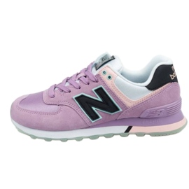 Boty New Balance W WL574SAW fialová