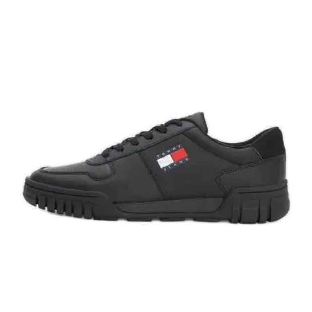 Boty Tommy Hilfiger Cupsole Ess M EM0EM01068 Bds černá