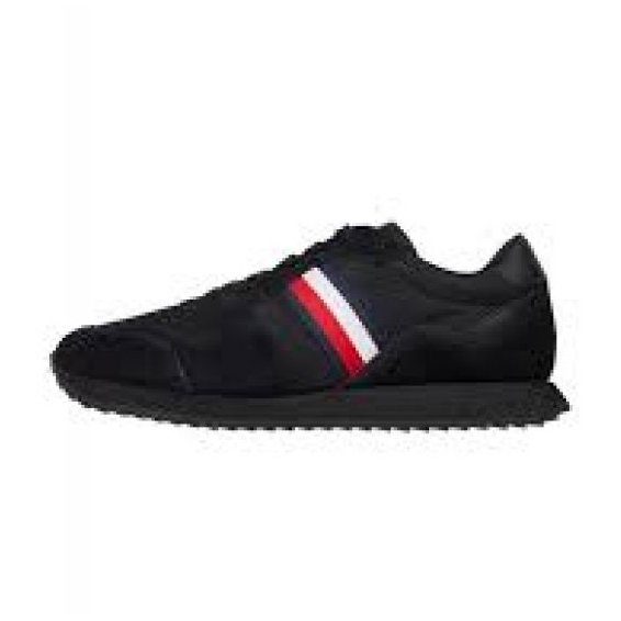 Boty Tommy Hilfiger Runner Evo Mix M FM0FM04699 Bds černá