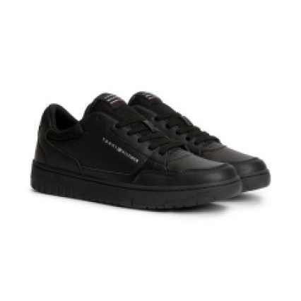 Boty Tommy Hilfiger Basket Core Leather M FM0FM04727 Bds černá Boty Tommy Hilfiger Basket Core Leather M FM0FM04727 Bds černá