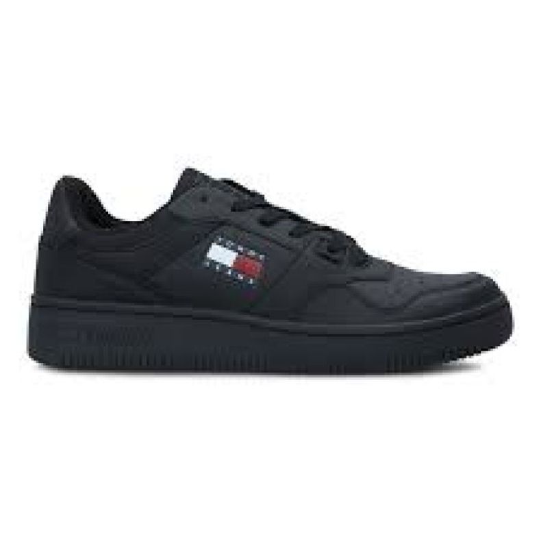 Boty Tommy Hilfiger Retro Basket Ess M EM0EM00955 Ogk černá
