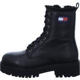 Boty Tommy Hilfiger Urban Boot Tumbled Ltr Wl W EN0EN02317BDS černý