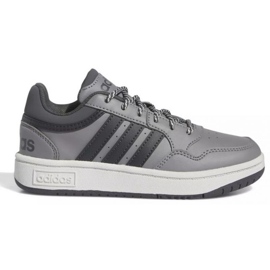 Boty Adidas Hoops 3.0 Jr IF7748 šedá Boty Adidas Hoops 3.0 Jr IF7748 šedá