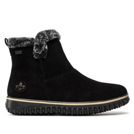 Kotníkové boty Rieker Booties W Z4266-00 černý
