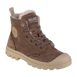 Boty Palladium Pampa Hi Zip Wl 95982-212-M hnědý