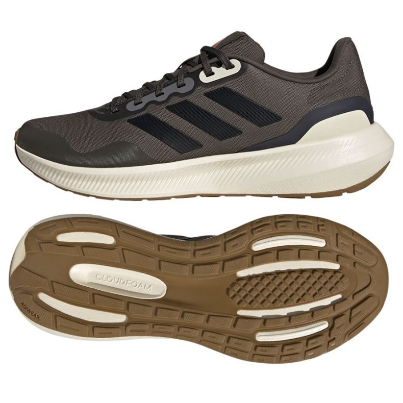 Běžecké boty Adidas Runfalcon 3.0 Tr M HP7569 hnědý Běžecké boty Adidas Runfalcon 3.0 Tr M HP7569 hnědý