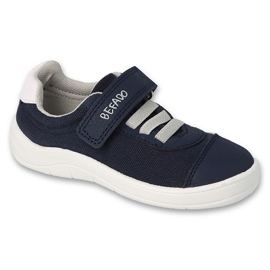 Dětské boty Befado tmavě modrá/šedá 451X003 modrý