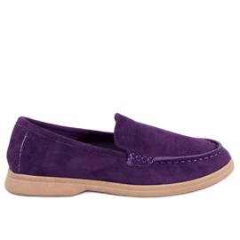 Měkké dámské mokasíny Justt Purple fialová