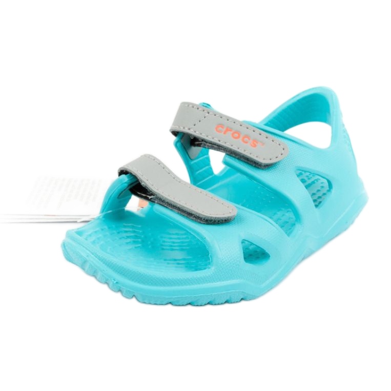 Sandály Crocs Swiftwater Jr 204988-40M modrý