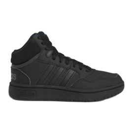 Boty Adidas Hoops Mid 3.0 K Jr HR0228 černý