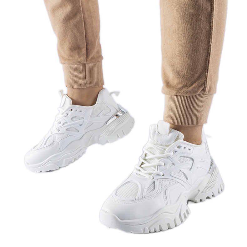 Bílé sportovní tenisky Cislago bílý Bílé sportovní tenisky Cislago bílý