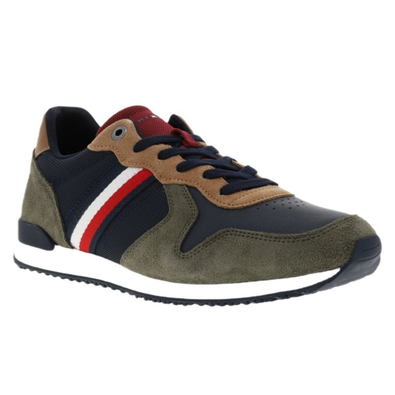 Boty Tommy Hilfiger Iconic Runner Mix M FM0FM04282 vícebarevný Boty Tommy Hilfiger Iconic Runner Mix M FM0FM04282 vícebarevný