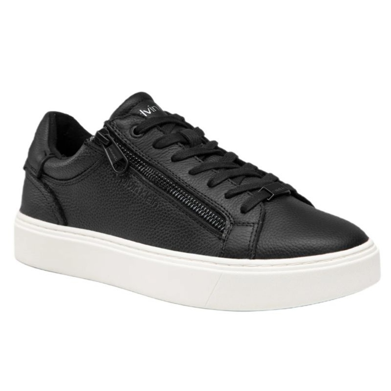 Boty Calvin Klein Low Top Lace Up W/Zip M HM0HM00811 černá